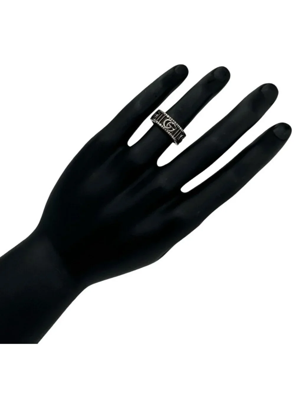 Gucci Double Ring 925 Sterling Silver Accessory